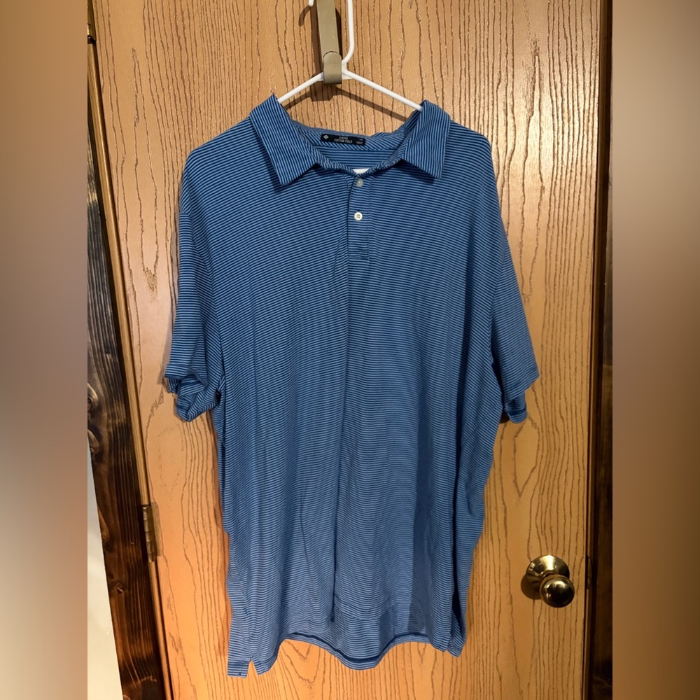 Classic Blue Men's Polo Shirt